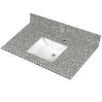MSI Argento Grigio Vanity Tops — surface detail in natural tonality