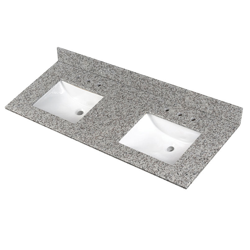 MSI Argento Grigio Vanity Tops — surface detail in natural tonality