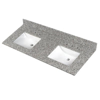 MSI Argento Grigio Vanity Tops — surface detail in natural tonality