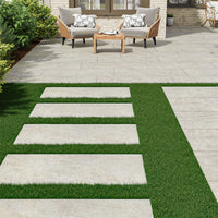 MSI Legions Taja Ivory Porcelain Paver — surface detail in ivory tonality