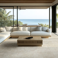 MSI Legions Taja Ivory Porcelain Paver — surface detail in ivory tonality