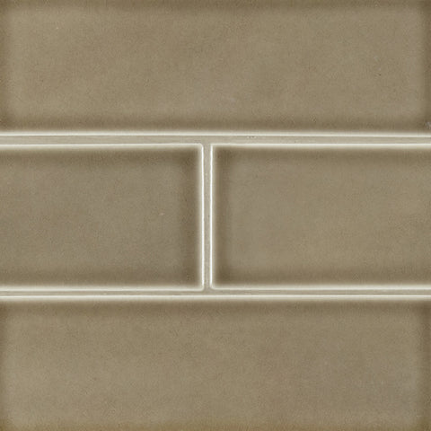 MSI Highland Park Artisan Taupe Subway Tile 4x12