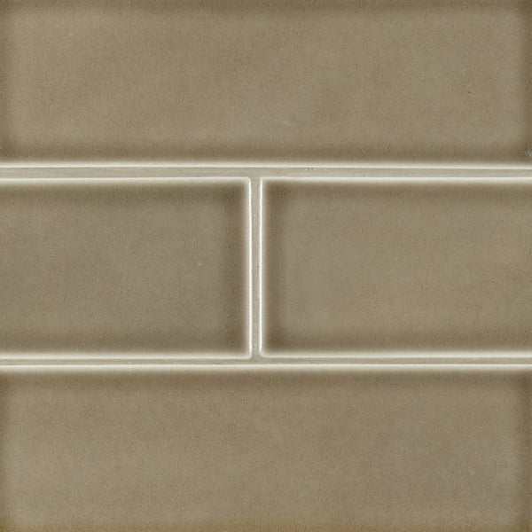 MSI Highland Park Artisan Taupe Subway Tile 4x12