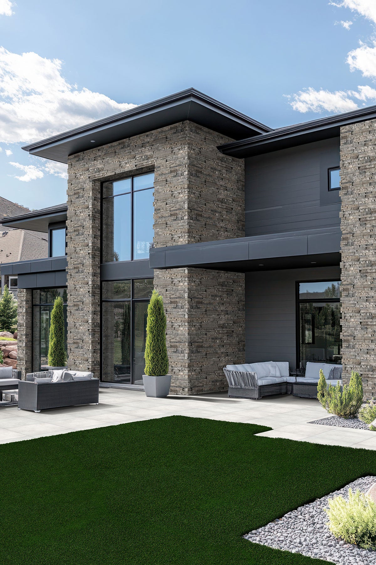 MSI Ashbury Shadow Terrado — surface detail in natural tonality