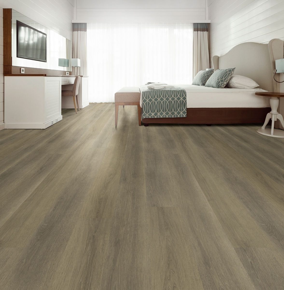 MSI Ashton 2.0 Dillion Fog Luxury Vinyl Plank Flooring — surface detail in natural tonality