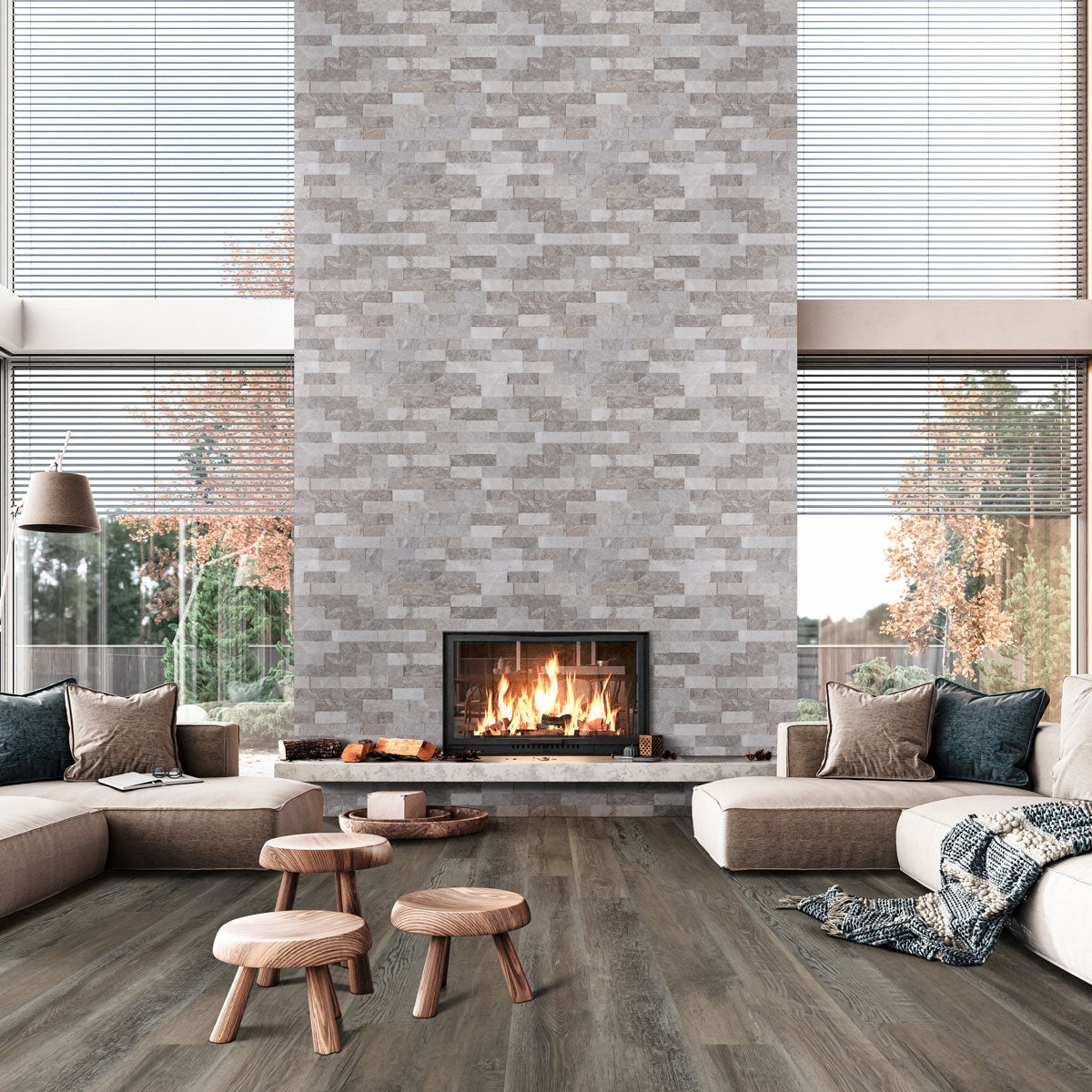 MSI Ashton 2.0 Stableton Luxury Vinyl Plank Flooring — surface detail in natural tonality