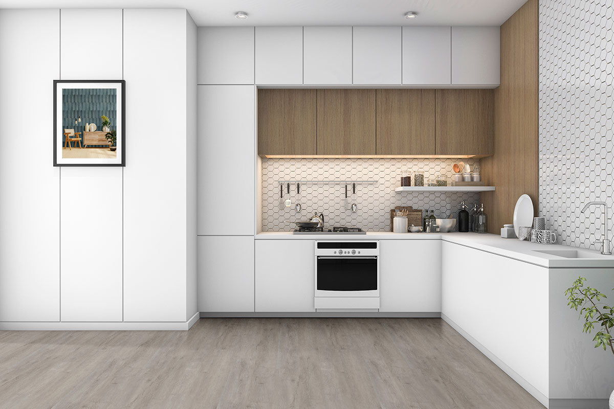 MSI Ashton York Gray Luxury Vinyl Plank Flooring — surface detail in gray tonality
