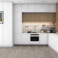 MSI Ashton York Gray Luxury Vinyl Plank Flooring — surface detail in gray tonality