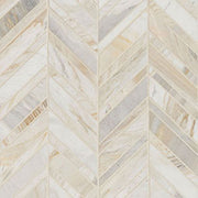 Athena Gold Chevron Pattern Honed