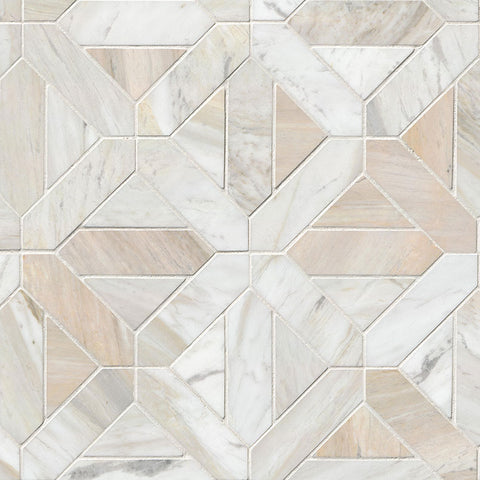 MSI Athena Gold Geometrica Honed Tile