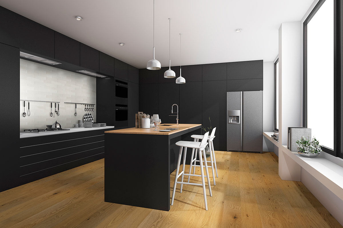 MSI Woodhills Aura Gold Oak Wood Flooring — surface detail in gold tonality