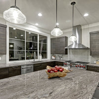 MSI Azul Celeste Granite — surface detail in natural tonality