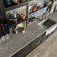 MSI Azul Celeste Granite — surface detail in natural tonality