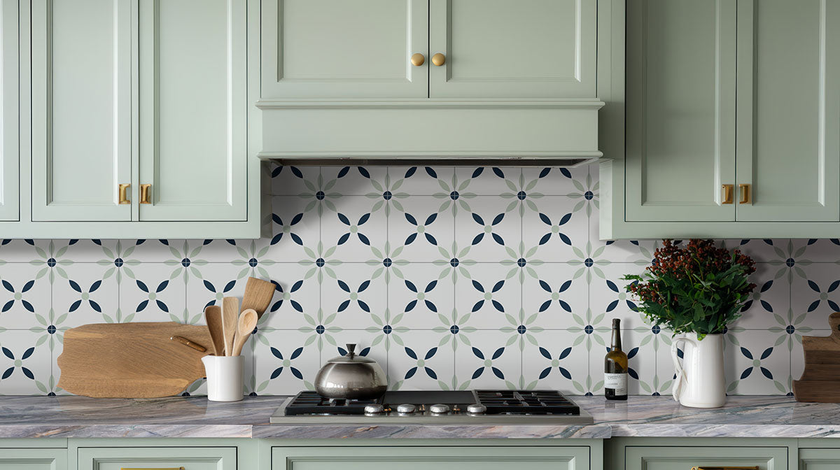 MSI Azul Imperiale — surface detail in natural tonality metamorphic crystalline slab for kitchen install