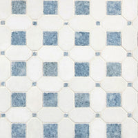MSI Azula Hatchwork Marble Tile — Natural Stone Mosaic polished