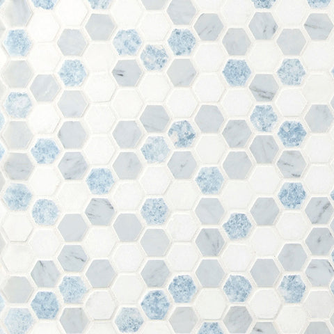 MSI Azula Hexagon Mosaic Tile