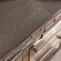 MSI Babylon Gray Quartz — surface detail in gray tonality factory-finished eased edge ready for install