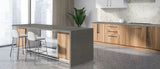 MSI Babylon Gray - Quartz Island Countertop