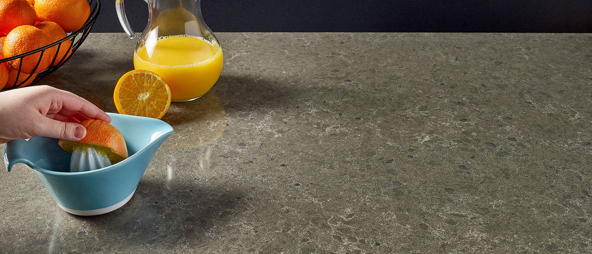 MSI Babylon Gray - Quartz Island Countertop