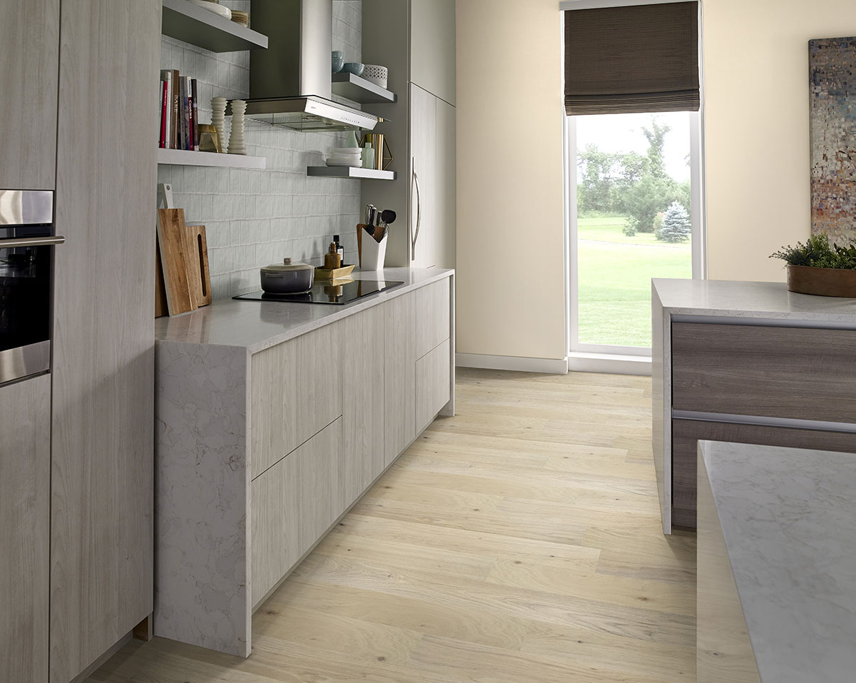 MSI Woodhills Bali Buff Oak Wood Flooring — surface detail in natural tonality