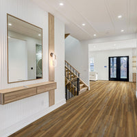 MSI Prescott Barnstorm Luxury Vinyl Plank Flooring — surface detail in natural tonality