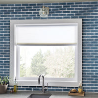 MSI Highland Park Bay Blue Beveled Tile 2x6 — surface detail in blue tonality