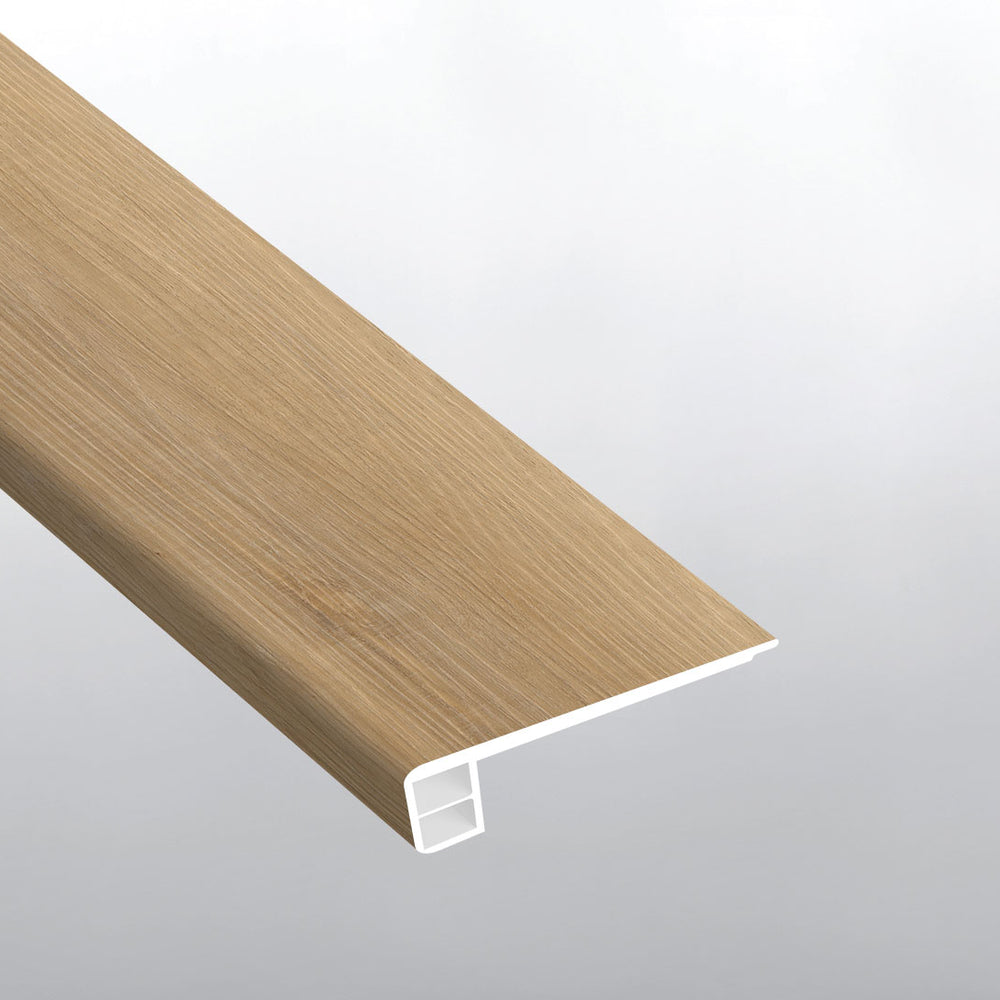 MSI Andover Bayhill Blonde Flush Stair Nose Eased Edge — Flooring Trim in blonde tonality