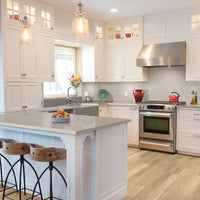 MSI Nove Bayhill Blonde Luxury Vinyl Plank Flooring — surface detail in blonde tonality