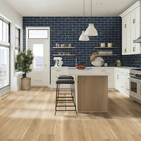 MSI Nove Bayhill Blonde Luxury Vinyl Plank Flooring — surface detail in blonde tonality
