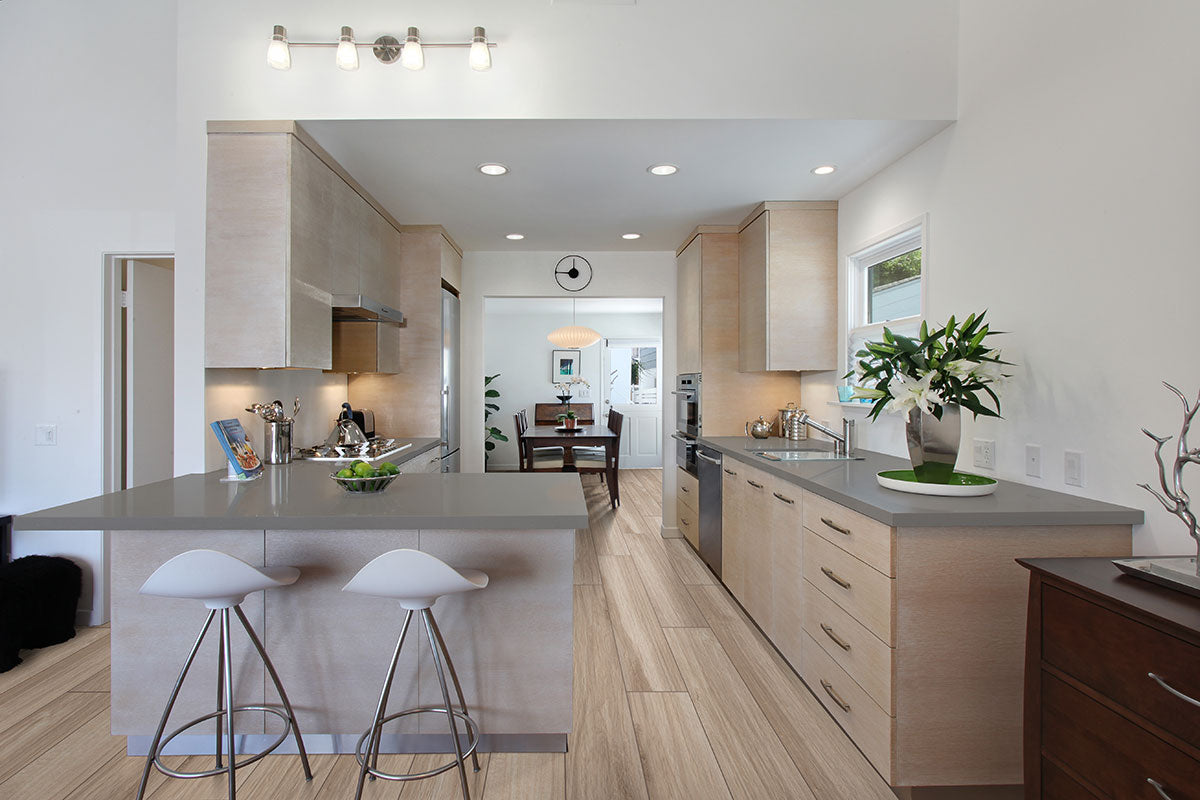 MSI Havenwood Beige shown installed in a finished room