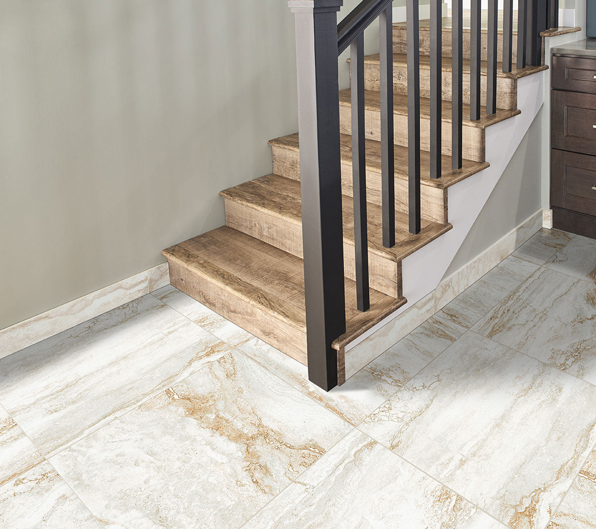 MSI Bernini Bianco — surface detail in natural tonality through-bodied porcelain for full-room install