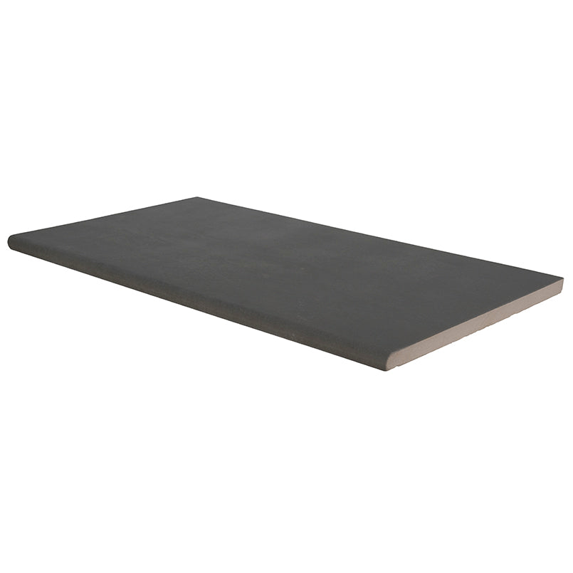 MSI Beton Antracite Porcelain Coping — Pool Coping double-bullnose quarried marble pool edge
