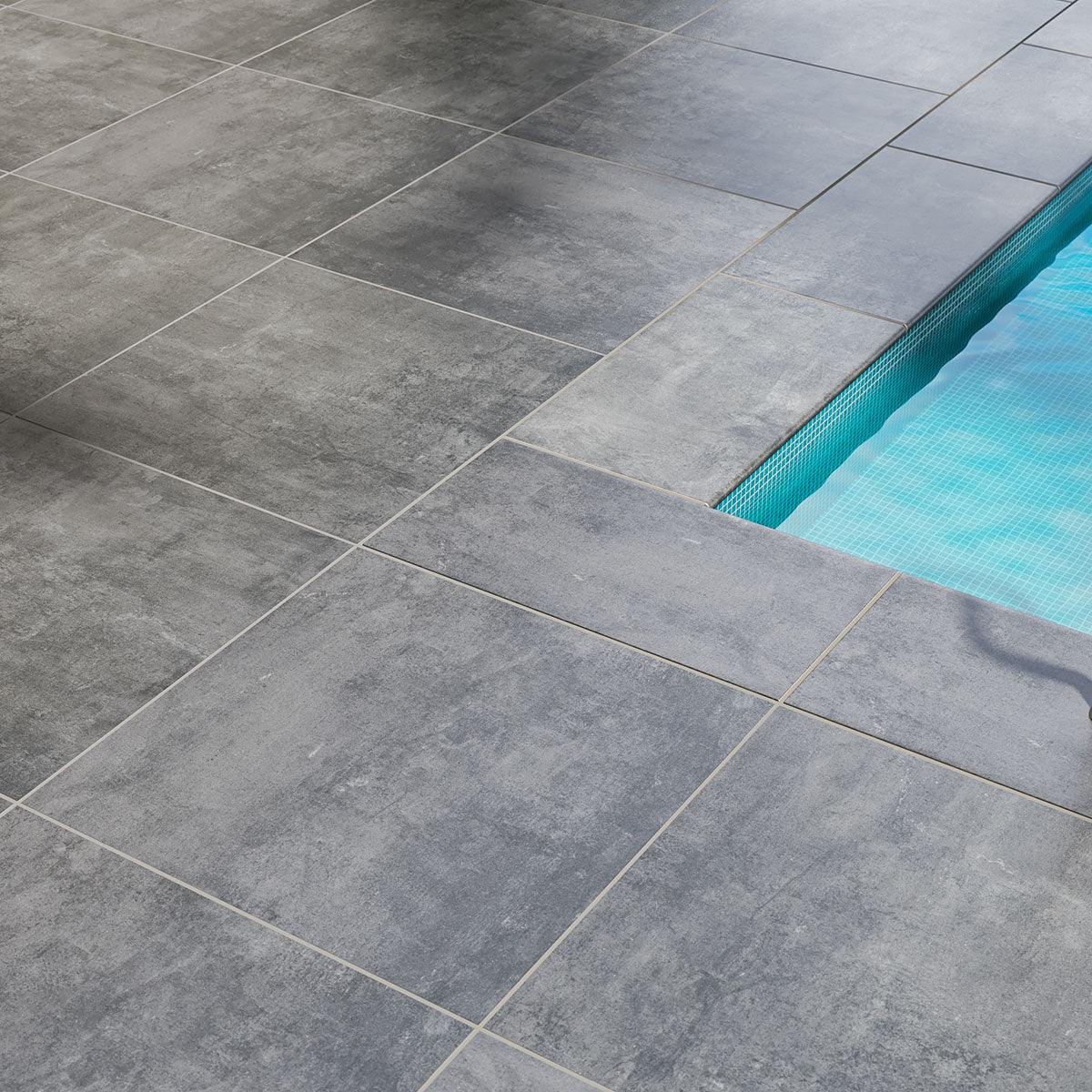 MSI Beton Antracite Porcelain Paver — surface detail in natural tonality