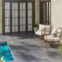 MSI Beton Antracite Porcelain Paver — surface detail in natural tonality