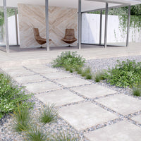 MSI Beton Blanco Porcelain Paver — surface detail in natural tonality