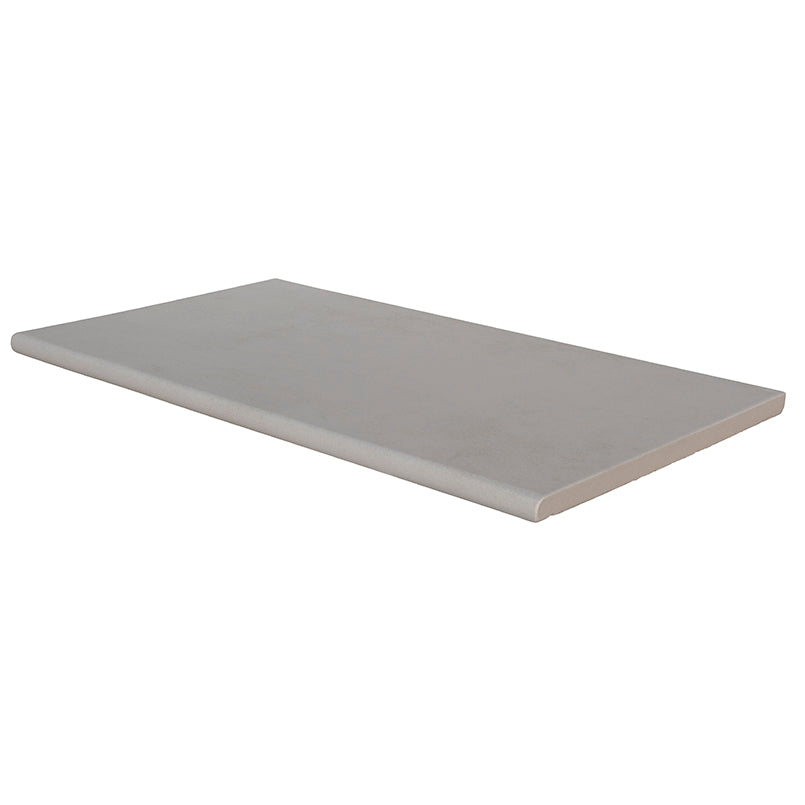 MSI Beton Blanco Porcelain Coping — Pool Coping double-bullnose quarried marble pool edge