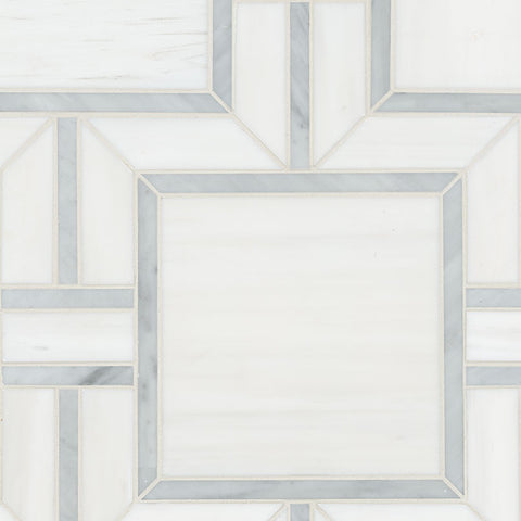 MSI Bianco Dolomite Alana Polished Mosaic