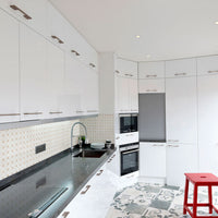 MSI Bianco Dolomite Crema Dotty Pattern — surface detail in natural tonality