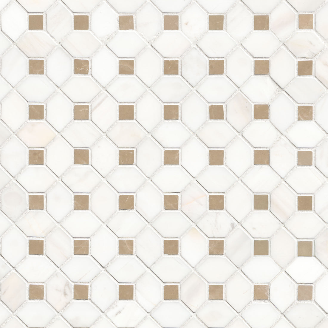 MSI Bianco Dolomite Crema Dotty Pattern