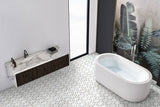 MSI Bianco Dolomite Geometrica Tile