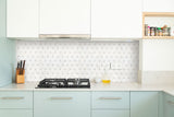 MSI Bianco Dolomite Pinwheel Tile