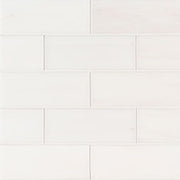 Bianco Dolomite Polished Subway Tile 3x6