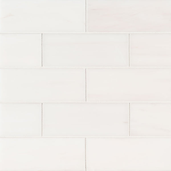 MSI Bianco Dolomite Polished Subway Tile 3x6