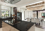 MSI Black Pearl - Granite Island Countertop