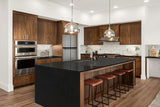 MSI Black Pearl - Granite Island Countertop