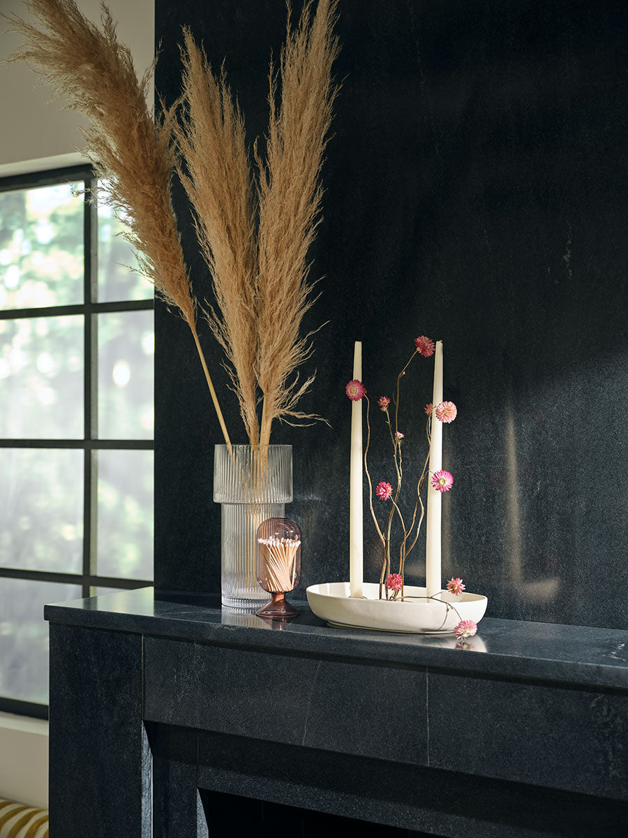 MSI Black Soapstone — surface detail in black tonality non-porous heat-resistant natural stone slab