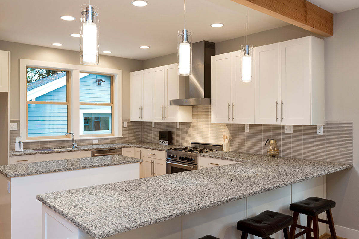 MSI Blanco Perla - Granite Island Countertop