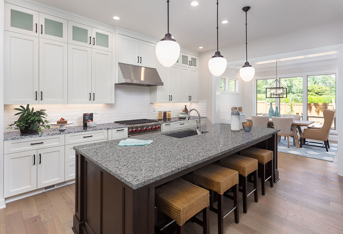 MSI Blanco Taupe - Granite Island Countertop