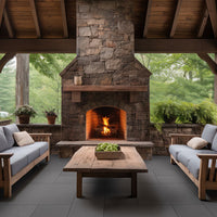 MSI Bluestone Porcelain Paver — surface detail in natural tonality