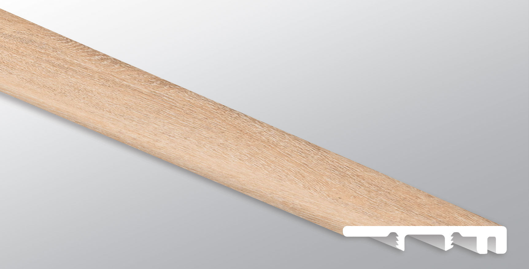 MSI Andover Briar Haven End Cap — Flooring Trim color-matched flooring trim molding